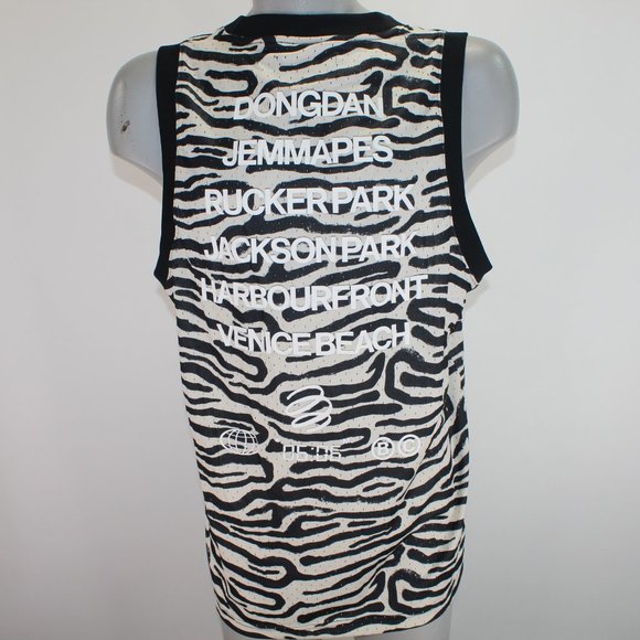 Nike Air Jordan Dri-FIT Men's L Black/White Breakfast Club Tank Top DM1823-219 - Picture 6 of 11